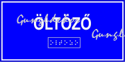 Öltöző feliratú Braille-írással ellátott tábla