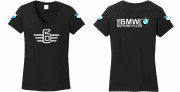BMW 6 motorcycles női póló motoros T-shirt színes