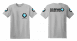 BMW motorcycles feliratú Férfi póló motoros T-shirt színes
