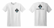 BMW Motorcycles férfi póló motoros t-shirt fehér
