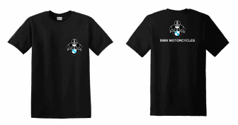 BMW Motorcycles férfi póló motoros t-shirt színes