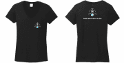 BMW Motorcycles női póló motoros t-shirt színes