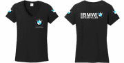 BMW motorcycles feliratú női póló motoros T-shirt színes