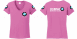 BMW motorcycles feliratú női póló motoros T-shirt színes