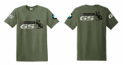 R 1200 GS BMW férfi póló motoros t-shirt színes szürke GS kék-piros R