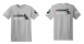 R 1200 GS BMW férfi póló motoros t-shirt színes szürke GS piros R