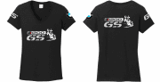 R 1200 GS BMW női póló motoros t-shirt színes szürke GS kék-piros R