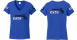 R 1200 GS BMW női póló motoros t-shirt színes szürke GS kék-piros R