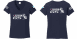 R 1200 GS BMW női póló motoros t-shirt színes szürke GS kék-piros R