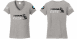 R 1200 GS BMW női póló motoros t-shirt színes szürke GS kék-piros R