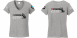R 1200 GS BMW női póló motoros t-shirt színes szürke GS piros R