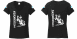 R 1200 GS BMW női póló nagy álló motor motoros t-shirt színes