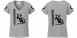 R 1200 GS BMW női póló nagy álló motor motoros t-shirt színes