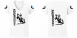 R 1200 GS BMW női póló nagy álló motor motoros t-shirt fehér