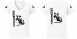R 1250 GS BMW motoros póló női fehér T-shirt nagy álló motorossal