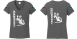 R 1250 GS BMW motoros póló női színes T-shirt nagy álló motorossal