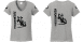 R 1250 GS BMW motoros póló női színes T-shirt nagy álló motorossal