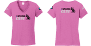 R 1250 GS BMW motoros póló női színes T-shirt ezüst GS kék-piros R