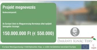 dekorwebshop - Darányi Ignác terv projekttáblák nyomtatása