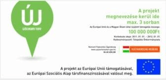 dekorwebshop - új széchenyi terv projekttáblák nyomtatása