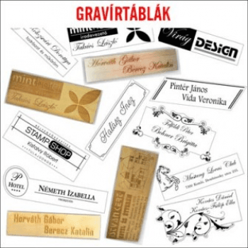 dekorwebshop - gravírtáblák