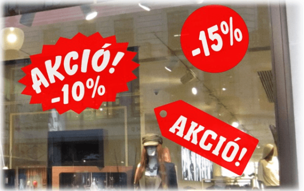 Kirakatmatricák készítése egyedi elképzelés szerint is!