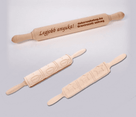 Sodrófa egyedi gravírozott szöveggel vagy figurával