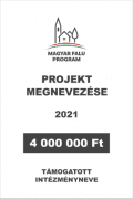 Magyar Falu Program támogatói tábla