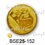 Érembetét autóverseny BSE25-152 25mm arany