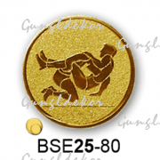 Érembetét birkózás küzdősport BSE25-80 25mm arany