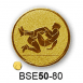 Érembetét birkózás küzdősport BSE50-80 50mm arany