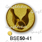 Érembetét bowling teke BSE50-41 50mm arany