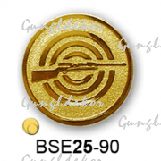 Érembetét lövészet céllövészet BSE25-90 25mm arany