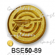 Érembetét lövészet céllövészet BSE50-89 50mm arany