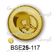 Érembetét autó autóverseny BSE25-117 25mm arany