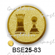 Érembetét sakk BSE25-83 25mm arany