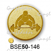 Érembetét súlyemelés BSE50-146 50mm arany