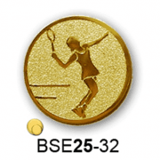 Érembetét tenisz női BSE25-32 25mm arany