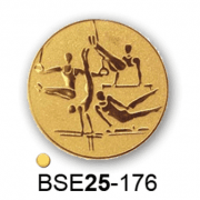 Érembetét torna BSE25-176 25mm arany