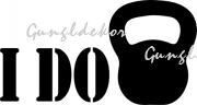 I do kettlebell (Kettlebelles vagyok) 2 db plottervágott autós matrica applikáló fóliával