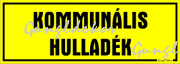 Kommunális hulladék kismatrica
