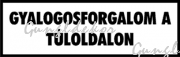 Gyalogosforgalom a túloldalon fehér alapon fekete feliratú tábla matrica