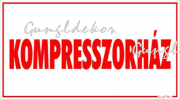 Kompresszorház tábla matrica