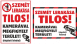 Szemét lerakása tilos! Kamerával megfigyelt terület