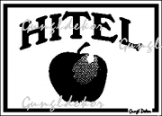 Hitel alma humoros vicces tábla matrica