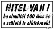 Hitel van humoros vicces tábla matrica