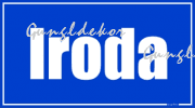 Iroda helyiségtábla matrica