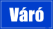 Váró helyiségtábla matrica