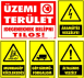 Ipari csomag 2 matrica szett (üzemi terület)