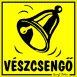 Vészcsengő piktogramos kismatrica